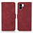 Handytasche Stand Schutzhülle Flip Leder Hülle D01Y für Xiaomi Redmi A2 Plus Rot
