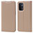 Handytasche Stand Schutzhülle Flip Leder Hülle D05T für OnePlus Nord N200 5G Rosegold