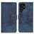 Handytasche Stand Schutzhülle Flip Leder Hülle D05Y für Samsung Galaxy S23 Ultra 5G Blau