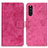 Handytasche Stand Schutzhülle Flip Leder Hülle D05Y für Sony Xperia 10 III Lite Pink