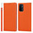 Handytasche Stand Schutzhülle Flip Leder Hülle D06T für OnePlus Nord N200 5G Orange