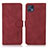 Handytasche Stand Schutzhülle Flip Leder Hülle D08Y für Motorola Moto G50 5G Rot