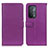 Handytasche Stand Schutzhülle Flip Leder Hülle D09Y für Oppo A54 5G Violett