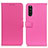Handytasche Stand Schutzhülle Flip Leder Hülle D09Y für Sony Xperia 10 III SOG04 Pink