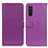 Handytasche Stand Schutzhülle Flip Leder Hülle D09Y für Sony Xperia 10 III SOG04 Violett