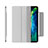Handytasche Stand Schutzhülle Flip Leder Hülle für Apple iPad Pro 11 (2022) Silber