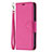 Handytasche Stand Schutzhülle Flip Leder Hülle für Apple iPhone 13 Pink