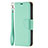 Handytasche Stand Schutzhülle Flip Leder Hülle für Apple iPhone 13 Pro Cyan