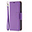 Handytasche Stand Schutzhülle Flip Leder Hülle für Apple iPhone 13 Pro Violett