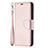 Handytasche Stand Schutzhülle Flip Leder Hülle für Apple iPhone 13 Rosegold