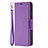 Handytasche Stand Schutzhülle Flip Leder Hülle für Apple iPhone 14 Pro Max Violett