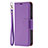 Handytasche Stand Schutzhülle Flip Leder Hülle für Apple iPhone 14 Pro Violett