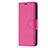 Handytasche Stand Schutzhülle Flip Leder Hülle für Apple iPhone 15 Pink