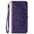 Handytasche Stand Schutzhülle Flip Leder Hülle für Samsung Galaxy A51 5G Violett