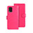 Handytasche Stand Schutzhülle Flip Leder Hülle für Xiaomi Mi 10 Lite Pink