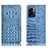Handytasche Stand Schutzhülle Flip Leder Hülle H01P für Oppo K10 5G India
