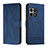 Handytasche Stand Schutzhülle Flip Leder Hülle H01X für OnePlus 10 Pro 5G Blau