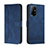 Handytasche Stand Schutzhülle Flip Leder Hülle H01X für Oppo A94 5G Blau