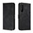 Handytasche Stand Schutzhülle Flip Leder Hülle H01X für Sony Xperia 1 III Schwarz