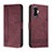 Handytasche Stand Schutzhülle Flip Leder Hülle H01X für Xiaomi Poco F3 GT 5G Rot