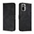 Handytasche Stand Schutzhülle Flip Leder Hülle H01X für Xiaomi Redmi Note 10 4G Schwarz