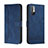 Handytasche Stand Schutzhülle Flip Leder Hülle H01X für Xiaomi Redmi Note 10T 5G Blau