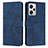 Handytasche Stand Schutzhülle Flip Leder Hülle H01X für Xiaomi Redmi Note 12 Explorer Blau
