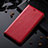 Handytasche Stand Schutzhülle Flip Leder Hülle H02P für Huawei Honor X8b Rot