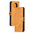 Handytasche Stand Schutzhülle Flip Leder Hülle H02X für Xiaomi Mi 10i 5G Hellbraun