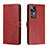 Handytasche Stand Schutzhülle Flip Leder Hülle H02X für Xiaomi Mi 12T 5G Rot