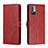 Handytasche Stand Schutzhülle Flip Leder Hülle H02X für Xiaomi Redmi Note 11 SE 5G Rot
