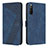 Handytasche Stand Schutzhülle Flip Leder Hülle H03X für Sony Xperia 10 IV SOG07 Blau