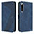 Handytasche Stand Schutzhülle Flip Leder Hülle H03X für Sony Xperia 5 IV Blau