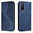 Handytasche Stand Schutzhülle Flip Leder Hülle H03X für Xiaomi Mi 10T 5G Blau