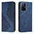 Handytasche Stand Schutzhülle Flip Leder Hülle H03X für Xiaomi Mi 11T 5G Blau