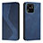 Handytasche Stand Schutzhülle Flip Leder Hülle H03X für Xiaomi Redmi 10 India Blau