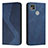 Handytasche Stand Schutzhülle Flip Leder Hülle H03X für Xiaomi Redmi 10A 4G Blau