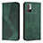 Handytasche Stand Schutzhülle Flip Leder Hülle H03X für Xiaomi Redmi Note 10 5G Grün