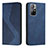 Handytasche Stand Schutzhülle Flip Leder Hülle H03X für Xiaomi Redmi Note 11T 5G Blau