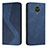 Handytasche Stand Schutzhülle Flip Leder Hülle H03X für Xiaomi Redmi Note 9 Pro Blau
