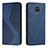 Handytasche Stand Schutzhülle Flip Leder Hülle H03X für Xiaomi Redmi Note 9S Blau