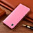 Handytasche Stand Schutzhülle Flip Leder Hülle H04P für Motorola Moto Edge S Pro 5G Rosa