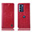 Handytasche Stand Schutzhülle Flip Leder Hülle H04P für Motorola Moto Edge S30 5G Rot