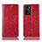 Handytasche Stand Schutzhülle Flip Leder Hülle H04P für Oppo A76 Rot