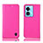 Handytasche Stand Schutzhülle Flip Leder Hülle H04P für Oppo A98 5G Pink