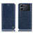 Handytasche Stand Schutzhülle Flip Leder Hülle H04P für Oppo K10 5G Blau