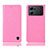 Handytasche Stand Schutzhülle Flip Leder Hülle H04P für Oppo K10 5G Rosa