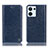 Handytasche Stand Schutzhülle Flip Leder Hülle H04P für Oppo Reno9 Pro 5G Blau