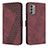 Handytasche Stand Schutzhülle Flip Leder Hülle H04X für Nokia G400 5G Violett