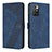 Handytasche Stand Schutzhülle Flip Leder Hülle H04X für Xiaomi Redmi 10 4G Blau